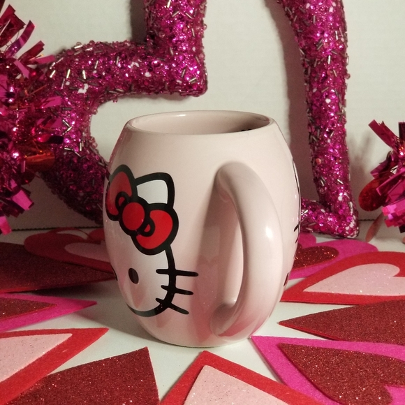 Hello Kitty Pink Coffee Mug 18 oz large - Picture 3 of 9